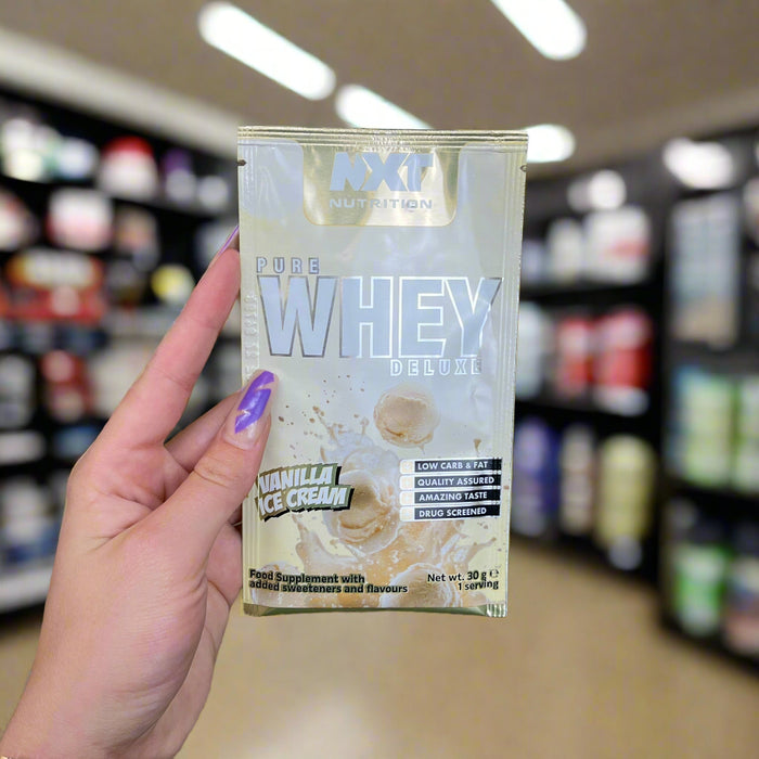 NXT Pure Whey Deluxe - Single Serving 30g Sachet