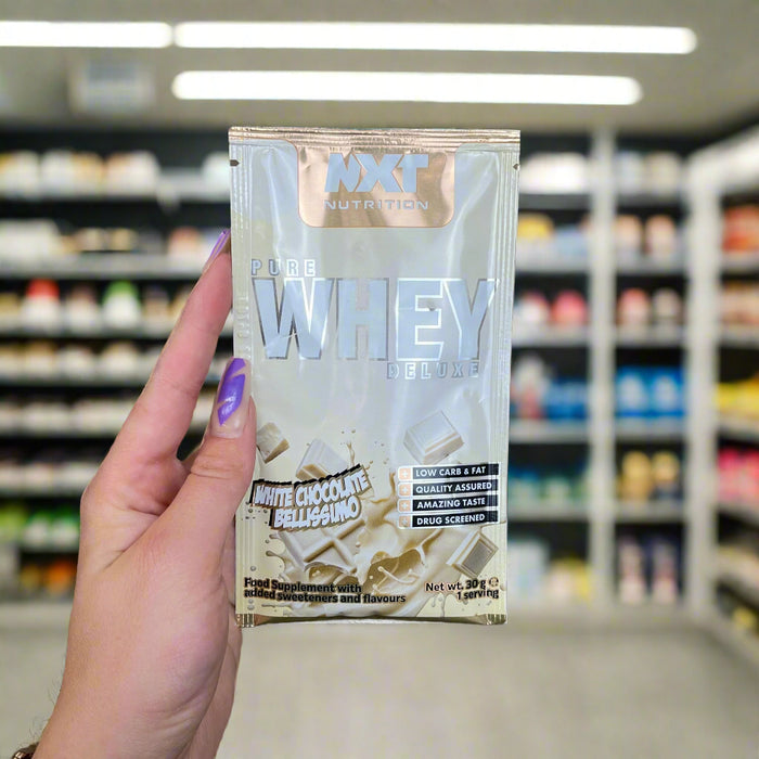 NXT Pure Whey Deluxe - Single Serving 30g Sachet