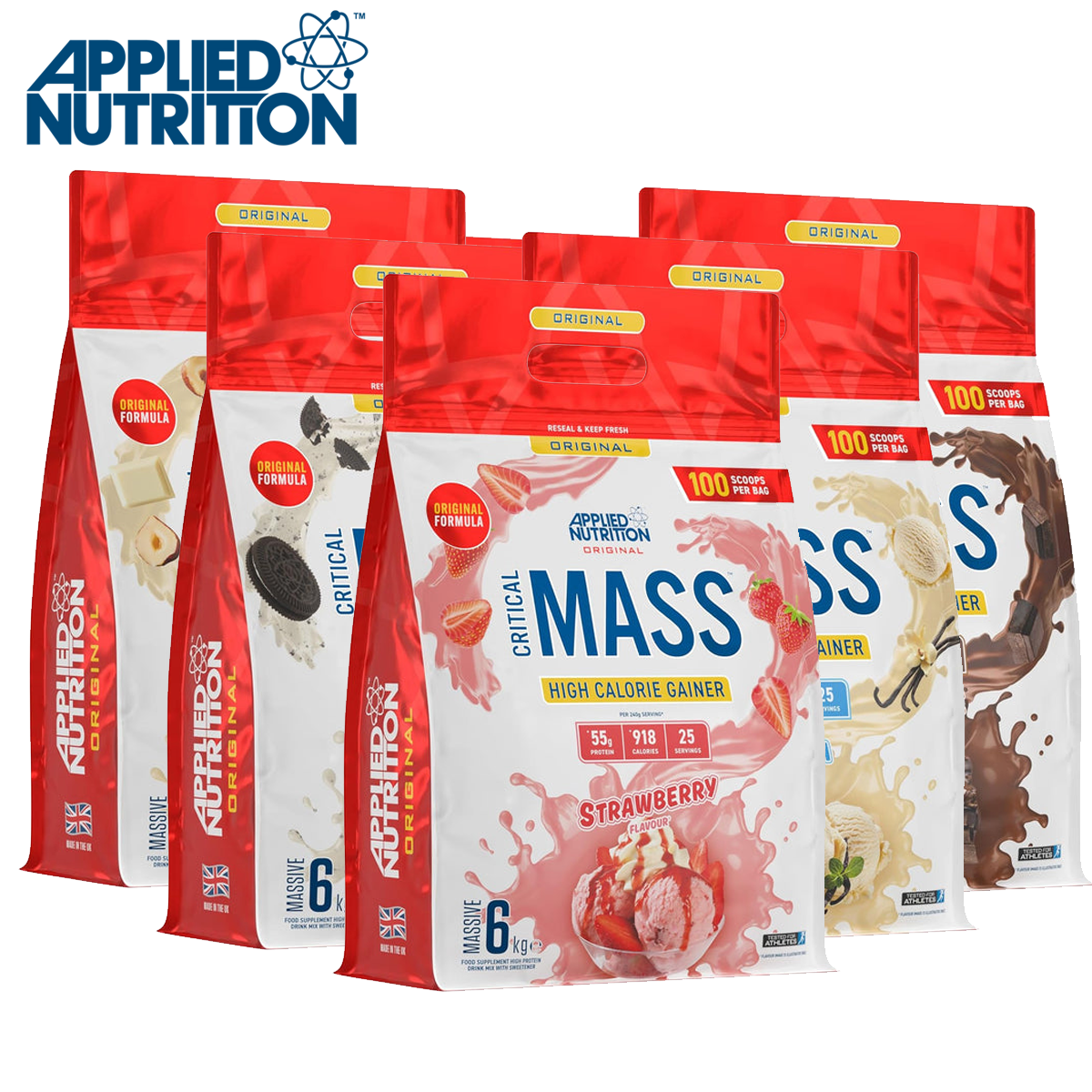 Bulk Up and Crush Your Fitness Goals with Applied Nutrition's Critical Mass ORIGINAL!