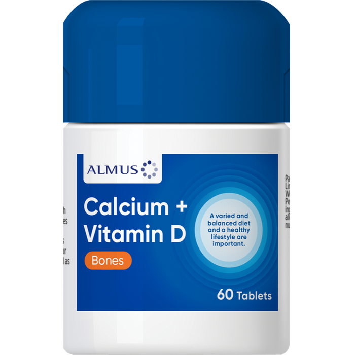 Almus Calcium & Vitamin D 400mg Tablets
