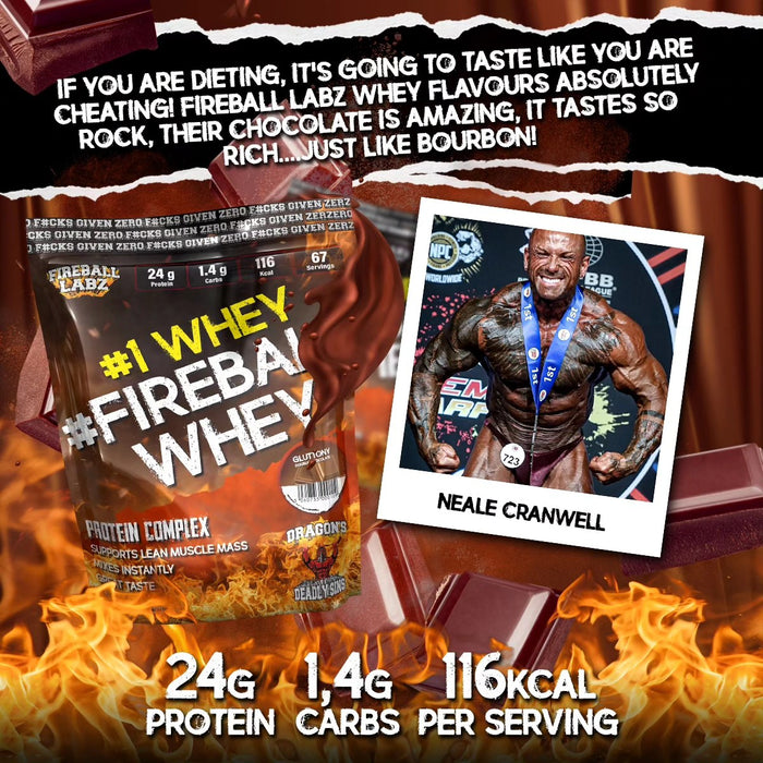 Fireball Labz #1Whey #FireballWhey 2kg