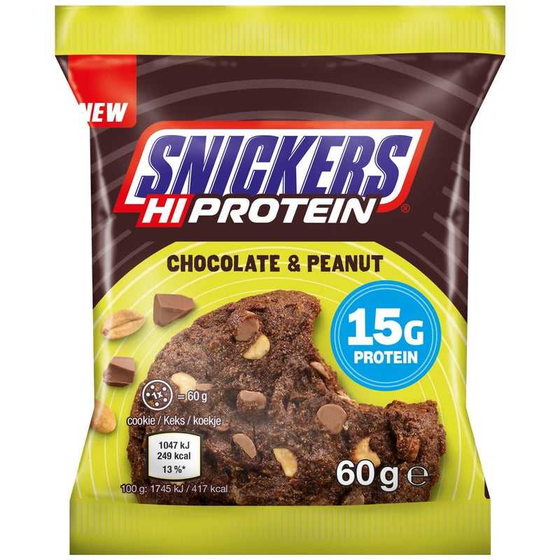 Snickers Protein Cookie 12x60g Original at MySupplementShop.co.uk