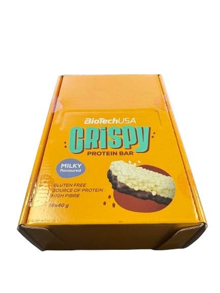 Crispy Protein Bar, Milky - 16 x 40g