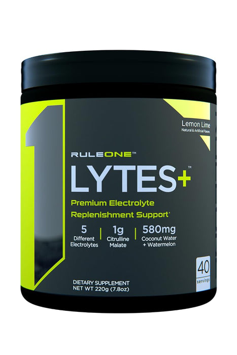 Rule One Lytes, Lemon Lime (EAN 196671009975)  220g 