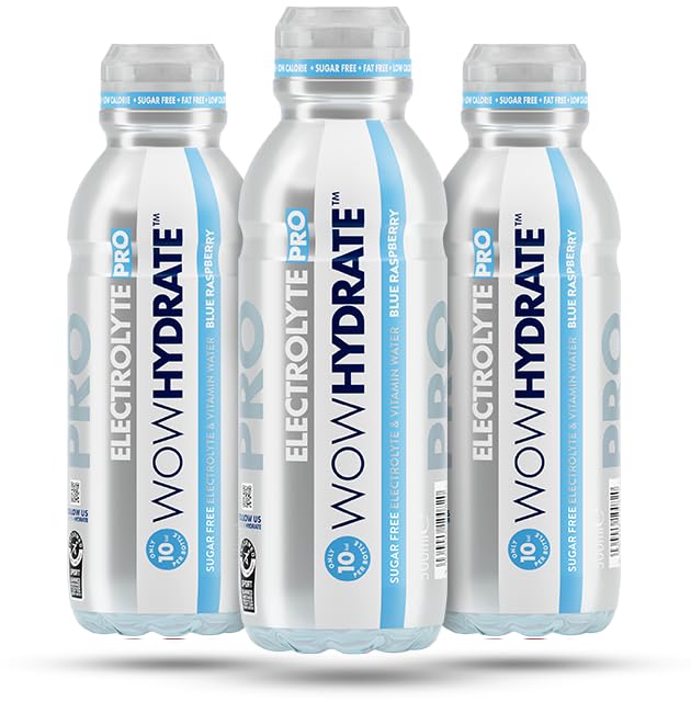 Wow Hydrate Electrolyte PRO 12x500ml Blue Raspberry