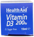 Healthaid Vitamin D3 200Iu Drops