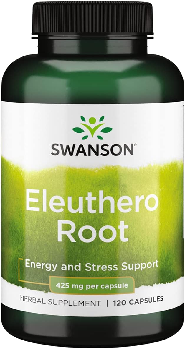 Swanson Eleuthero Root, 425mg - 120 caps