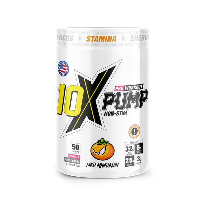 10X Athletic PUMP 600g