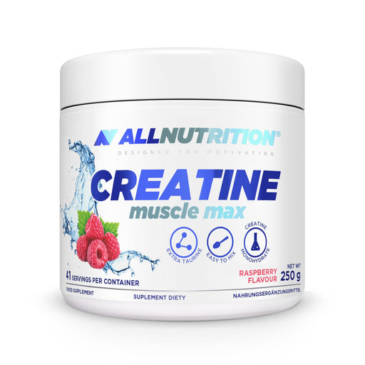 Creatine Muscle Max, Raspberry - 250g