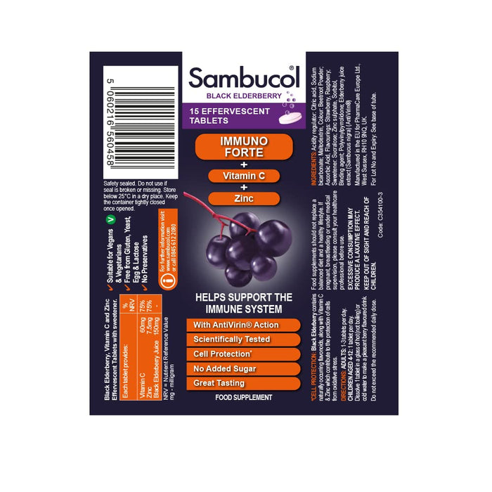 Sambucol Effervescent Tablet