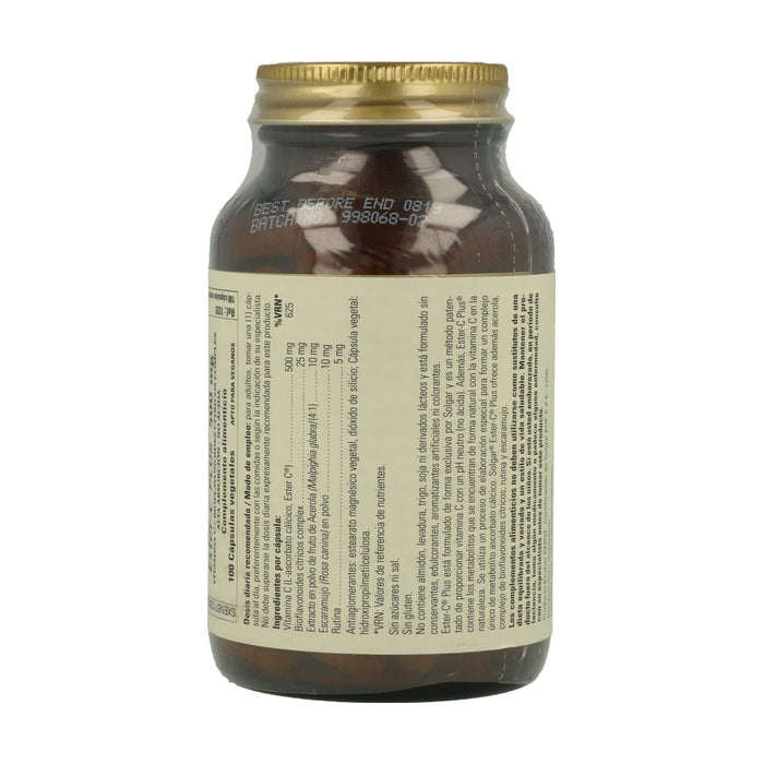 Solgar Ester-C Plus 500mg 23x100 CAP