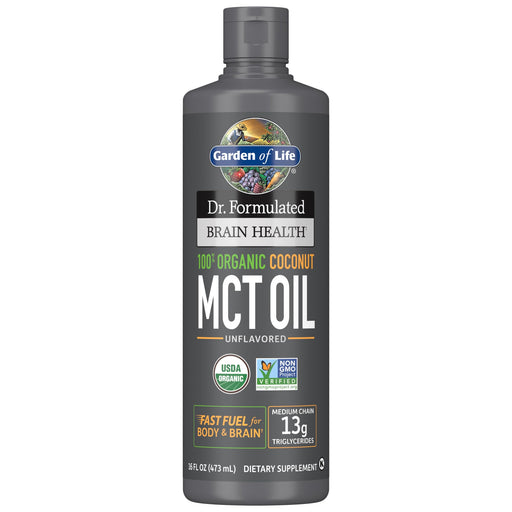 Garden of Life Dr. Formulated Organic Brain Health MCT Oil - 473ml - Nutritional Supplement at MySupplementShop by Garden of Life