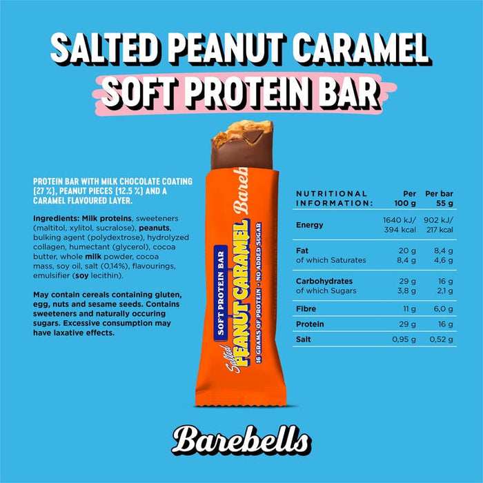 Barebells Soft Protein Bar 12x55g