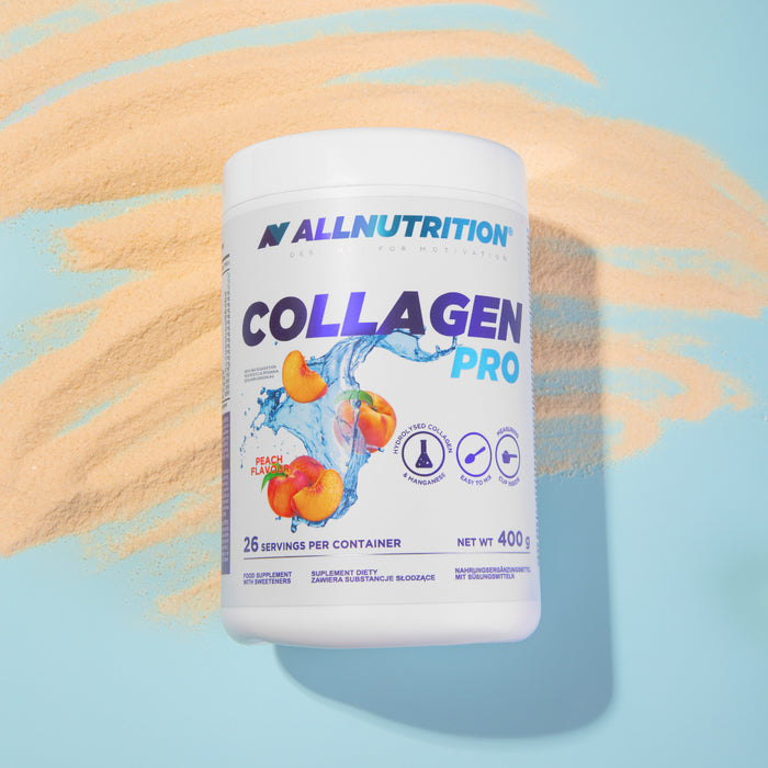 Allnutrition Collagen Pro, Strawberry 26 Servings - 400g - Collagen Supplement at MySupplementShop by Allnutrition