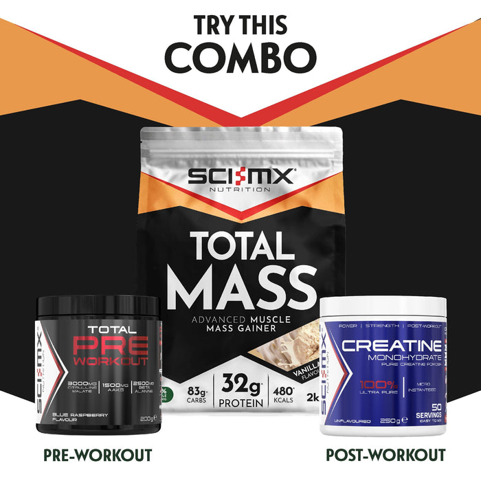 Sci-MX Total Mass 2kg 16 Servings