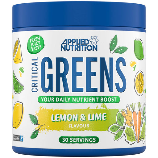 Applied Nutrition Critical Greens Lemon & Lime 150g: Refresh Your Wellness Routine | Premium Herbal Supplement at MYSUPPLEMENTSHOP