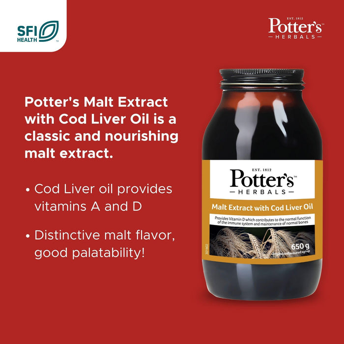 Potter's Malt Extract With Cod Liver Oil