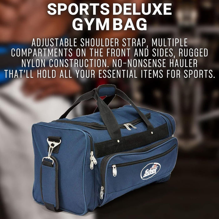 Schiek Deluxe Gym Bag