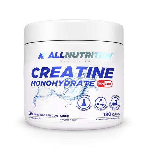 Allnutrition Creatine Monohydrate XtraCaps 180 caps at the cheapest price at MYSUPPLEMENTSHOP.co.uk