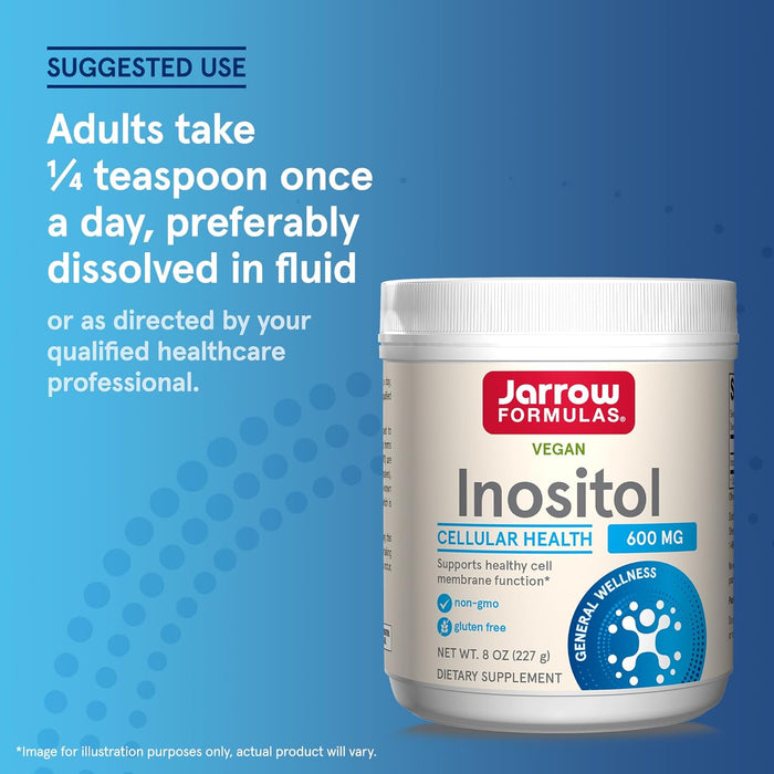 Jarrow Formulas Inositol Powder 227g: Mood and Insulin Sensitivity, Easy Mix