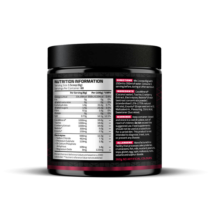 Beast Pharm Hydro 360g (Cranberry) - Rehydration at MySupplementShop by Beast Pharm