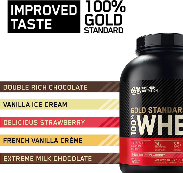 Optimum Nutrition Gold Standard 100% lactosérum 465g