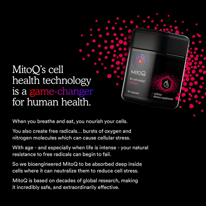 Heart - 60 caps - Health and Wellbeing at MySupplementShop by MitoQ