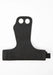Gorilla Wear 2-Hole Leather Lifting Grips Black - Weight Lifting Gloves at MySupplementShop by GORILLA WEAR
