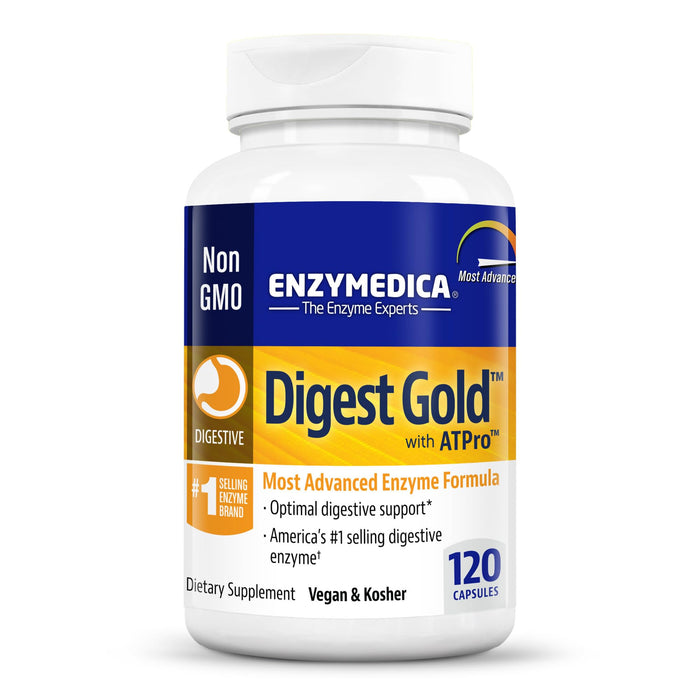 Enzymedica Digest Gold 120 Capsules - Nutritional Supplement at MySupplementShop by Enzymedica