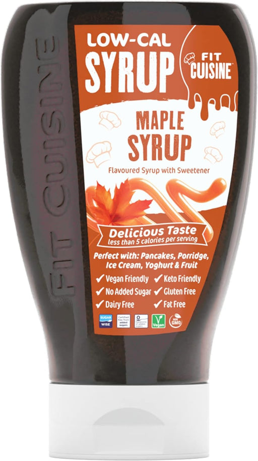 Fit Cuisine Low Calorie Syrup Maple Syrup 425ml - Health Foods at MySupplementShop by Fit Cuisine