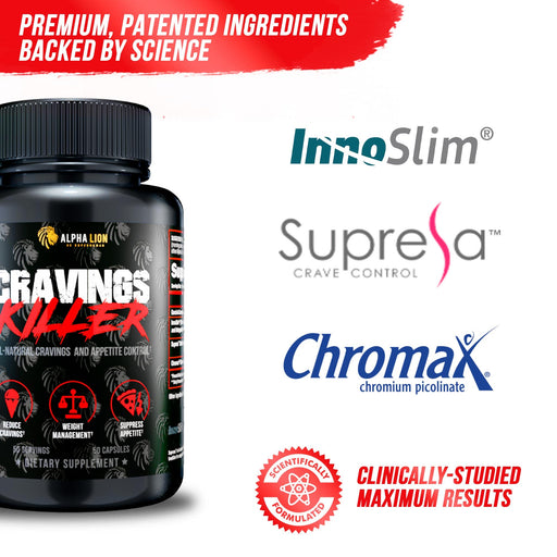 Alpha Lion SuperHuman Cravings Killer 50 Caps - Sports Nutrition at MySupplementShop by Alpha Lion