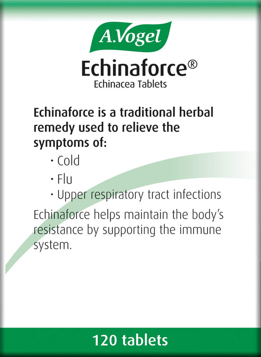 A Vogel Echinaforce Echinacea Tablets