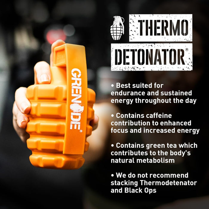 Grenade Thermo Detonator Weight Management Supplement Tub of 100 Capsules