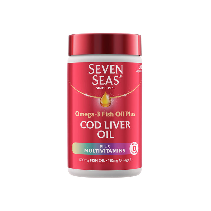 Seven Seas Cod Liver Oil And Multi-Vitamin Capsules