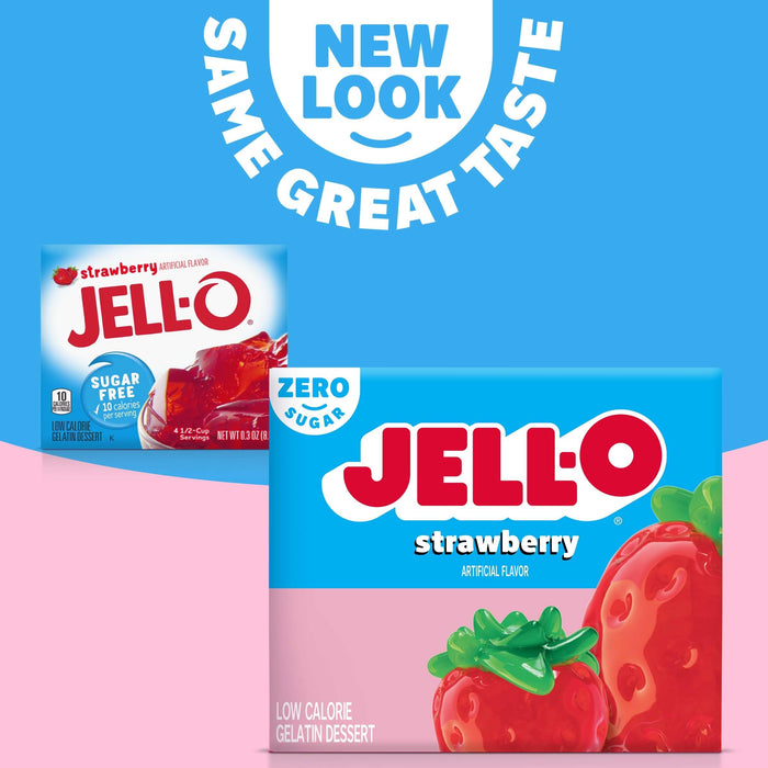 Jell-O Gelatin Dessert Sugar Free 8.5g - Dessert Sauces at MySupplementShop by Jell-O