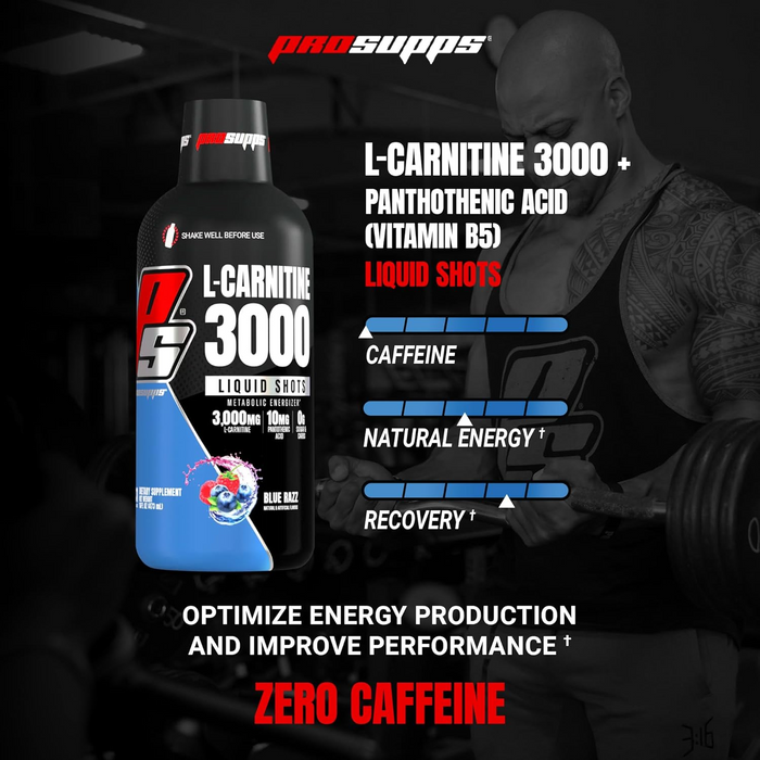 Pro Supps L-Carnitine 3000, Berry - 473ml