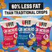 UFIT Crunchers 18x35g Sea Salt & Vinegar Best Value Food at MYSUPPLEMENTSHOP.co.uk