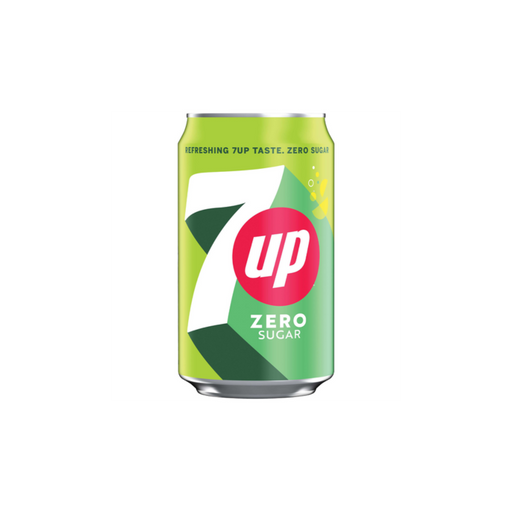 7Up Zero Sugar Can 24 x 330ml