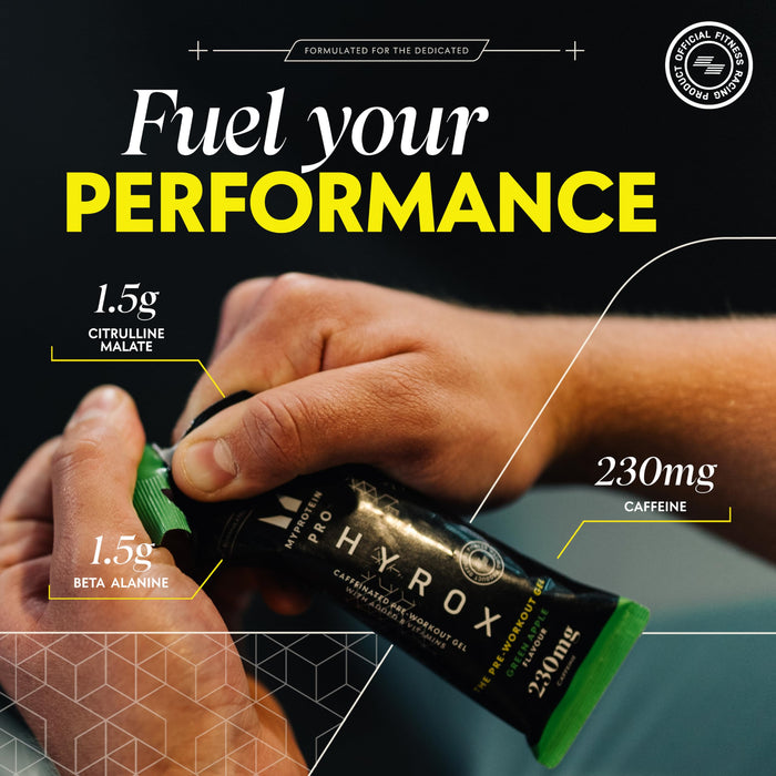 MyProtein THE Pre Workout Gel (HYROX Edition) 12 x 50g