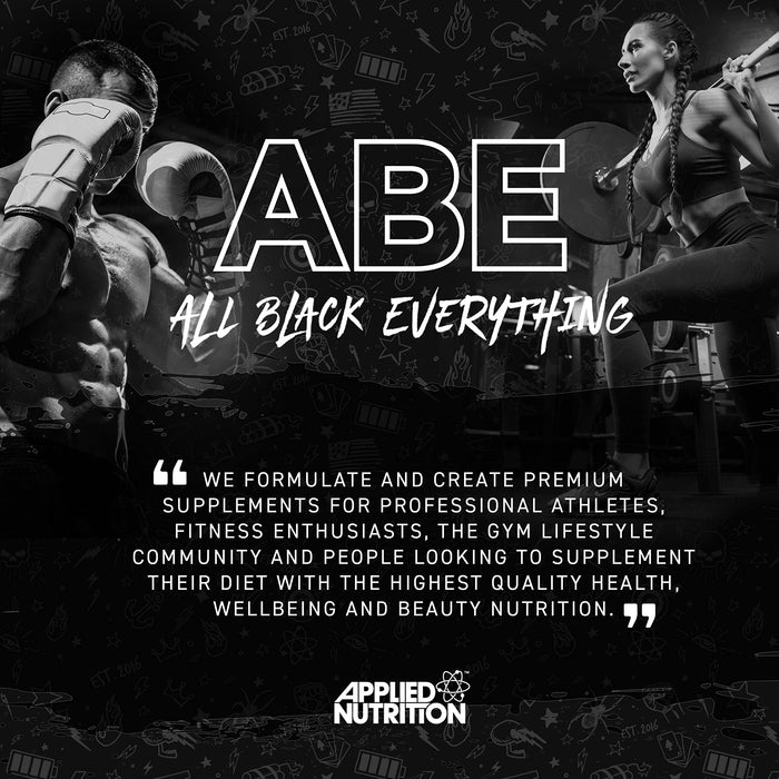 Applied Nutrition ABE - All Black Everything, Sour Gummy Bear Best Value Nutritional Supplement at MYSUPPLEMENTSHOP.co.uk