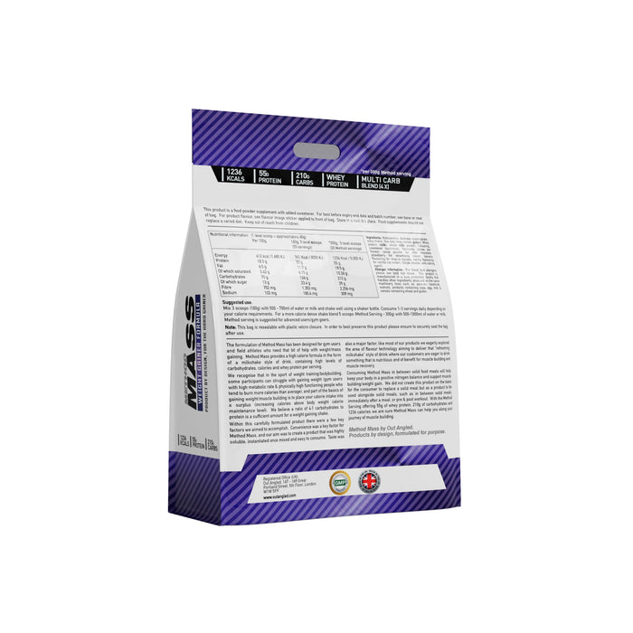 Outangled Method Mass 6kg - Whey Proteins at MySupplementShop by OUT ANGLED