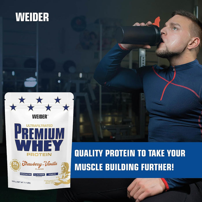 Weider Premium Whey, Strawberry-Vanilla 500g