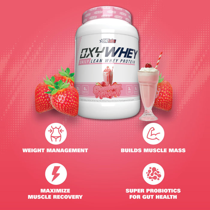 EHP OxyWhey 2lb - Whey Proteins at MySupplementShop by EHP LABS