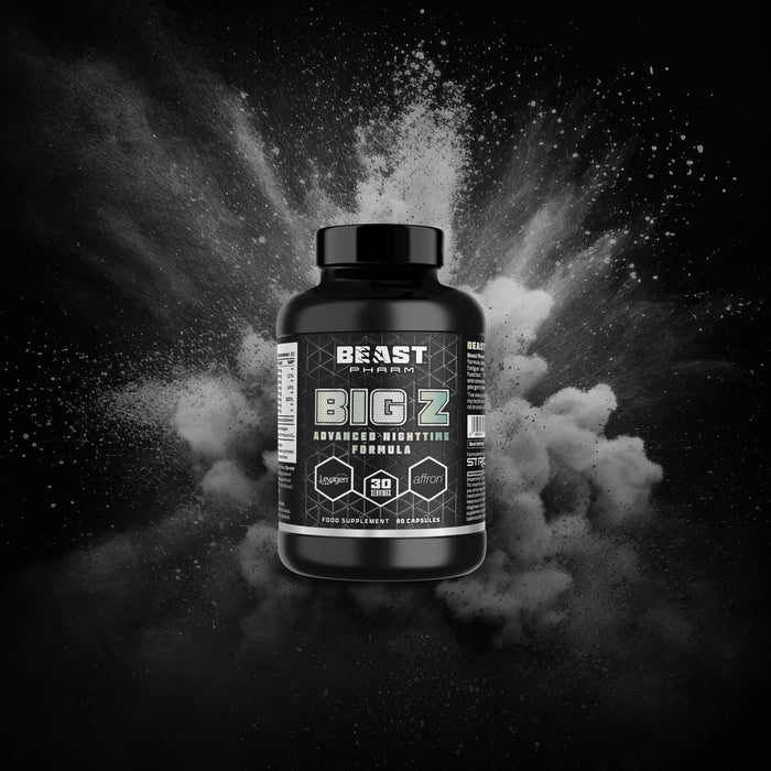 Beast Pharm Big Z Advanced Nighttime Formula 90 Cap Best Value Mineral Supplement at MYSUPPLEMENTSHOP.co.uk