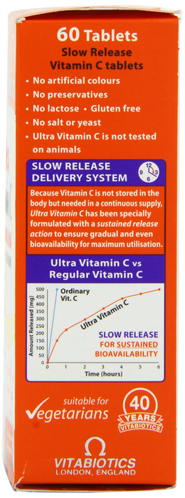 Vitabiotics Ultra Vitamin C 500mg Tablets