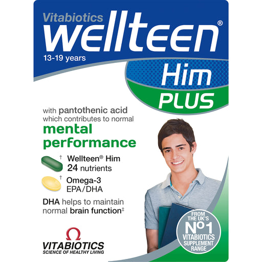 Vitabiotics Wellteen Him Plus Tablets + Capsules 