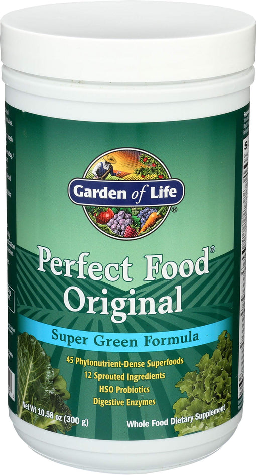 Garden of Life Perfect Food Original - 300g - Vitamins &amp; Minerals at MySupplementShop by Garden of Life