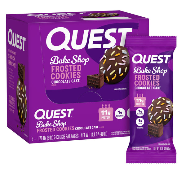 Quest Frosted Cookie 8x2x50g