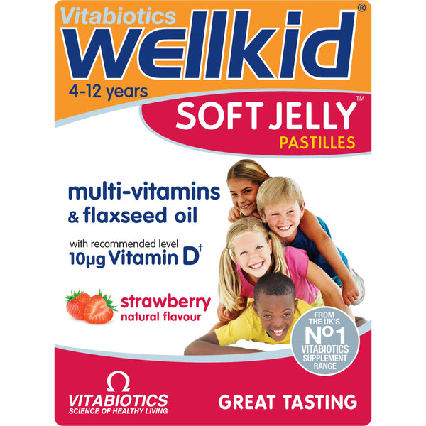 Vitabiotics Wellkid Soft Chewy Pastilles 