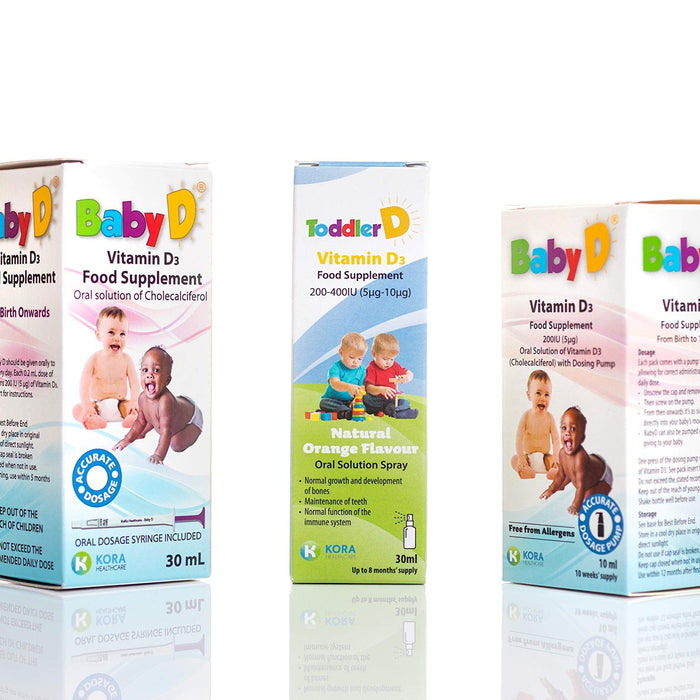 BabyD 200iu Vitamin D3 Pump From Birth - 10ml - Bone Care at MySupplementShop by Babyd